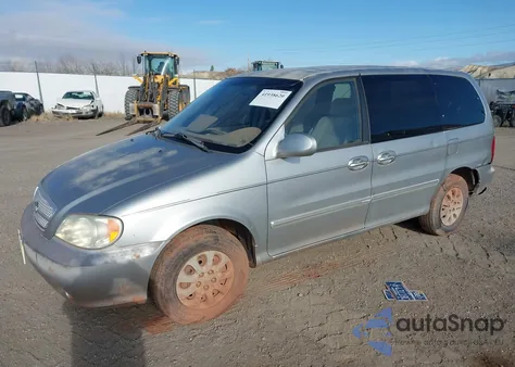 2005 Kia Sedona Ex/Lx from USA, damaged, VIN KNDUP132456729719